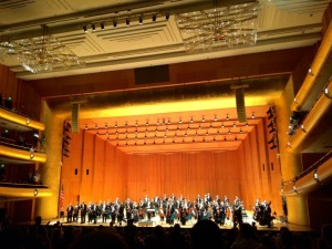 The Utah Symphony takes a bow at Abravanel Hall.