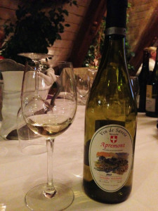 Pierre Boniface Apremont Les Rocailles Vin de Savoie 2013