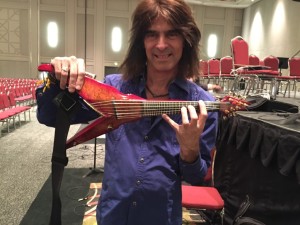 Mark Wood with Viper Violin.