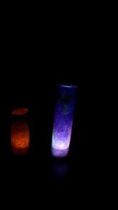 Crayon batik tea lamps 3