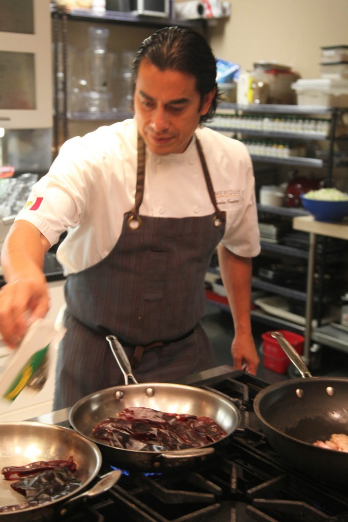 Carlos Gaytán from 2014 cooking class in Utah. Photo: Edgar Gomez
