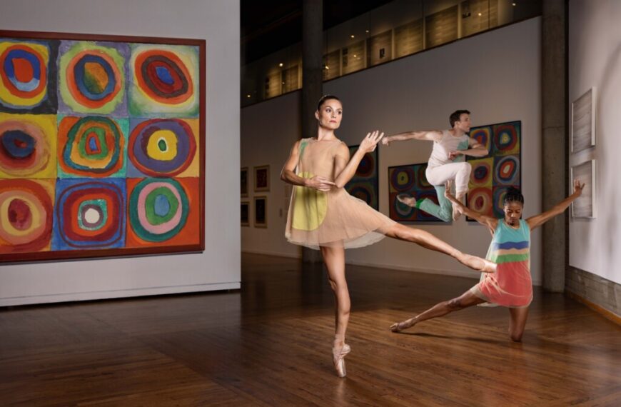 The glory of the trinity of art, dance…