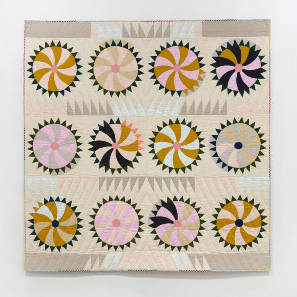 LFO exhibition at Material Gallery is superb collaboration, with Andrew Rease Shaw’s music, Mary Toscano’s quilts